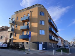 Pronjem modernho bytu 1+kk, 27,5 m2 (+ 8 m2 terasa) v pknm dom, Hostinskho, Krlovo Pole